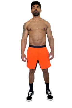 Bermuda Masculina Performance Laranja
